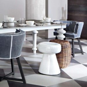 white-ceramic-concrete-stool-elegant-design
