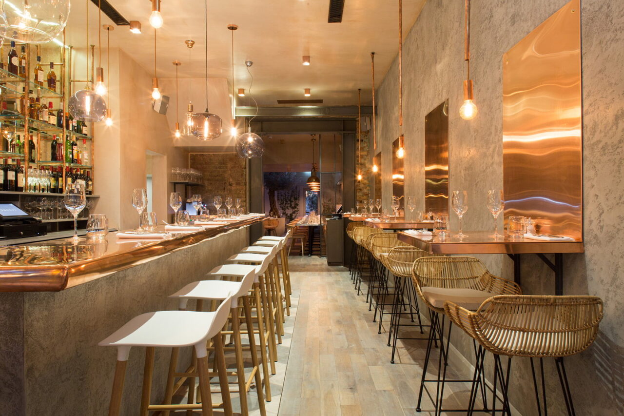 5 most astonishing interior concrete design in restaurants and bars