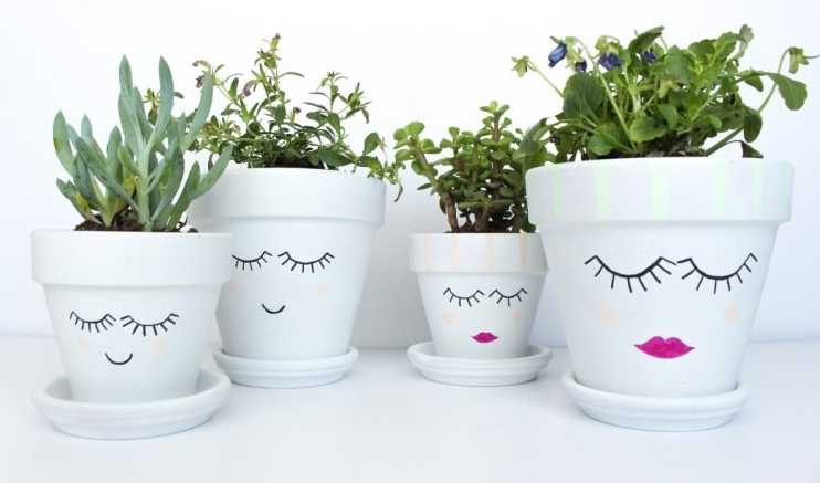 How To Decorate Concrete Pots For Sale Uniquely Easy To Make 