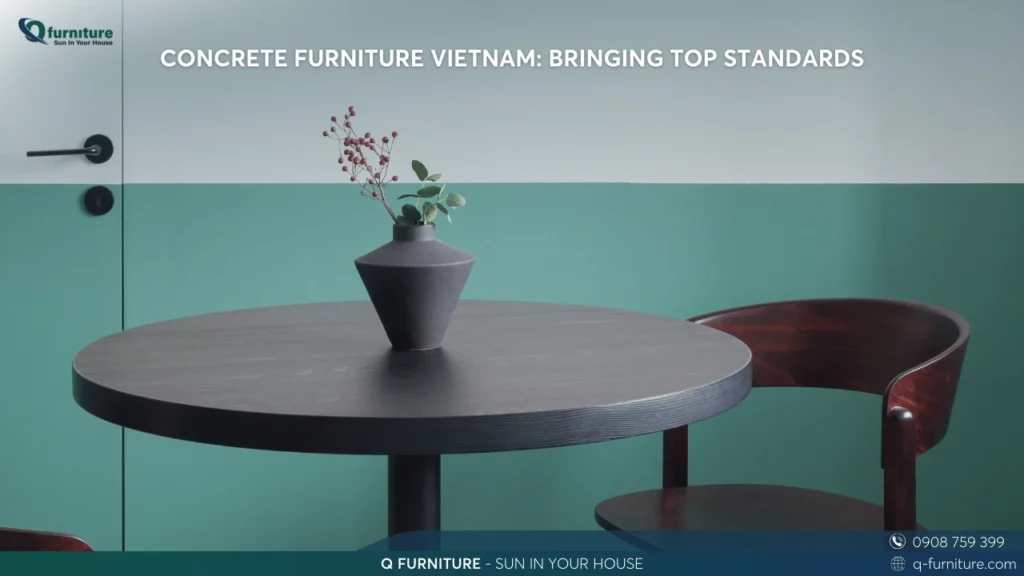 CONCRETE FURNITURE VIETNAM BRINGING TOP STANDARDS