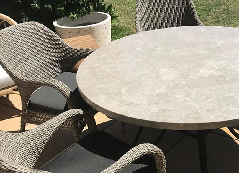How to care for concrete furniture?