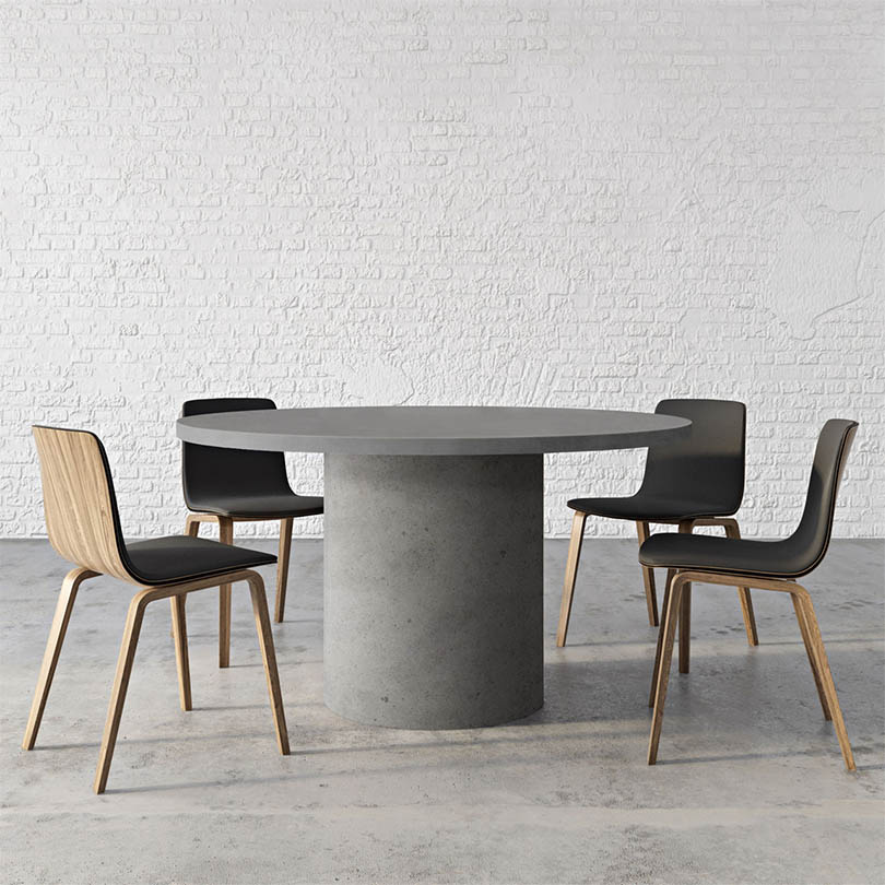 Concrete dining table for sale - Cons