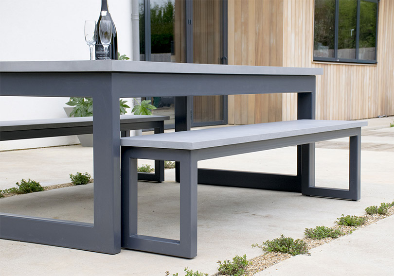 Refresh your concrete outdoor furniture