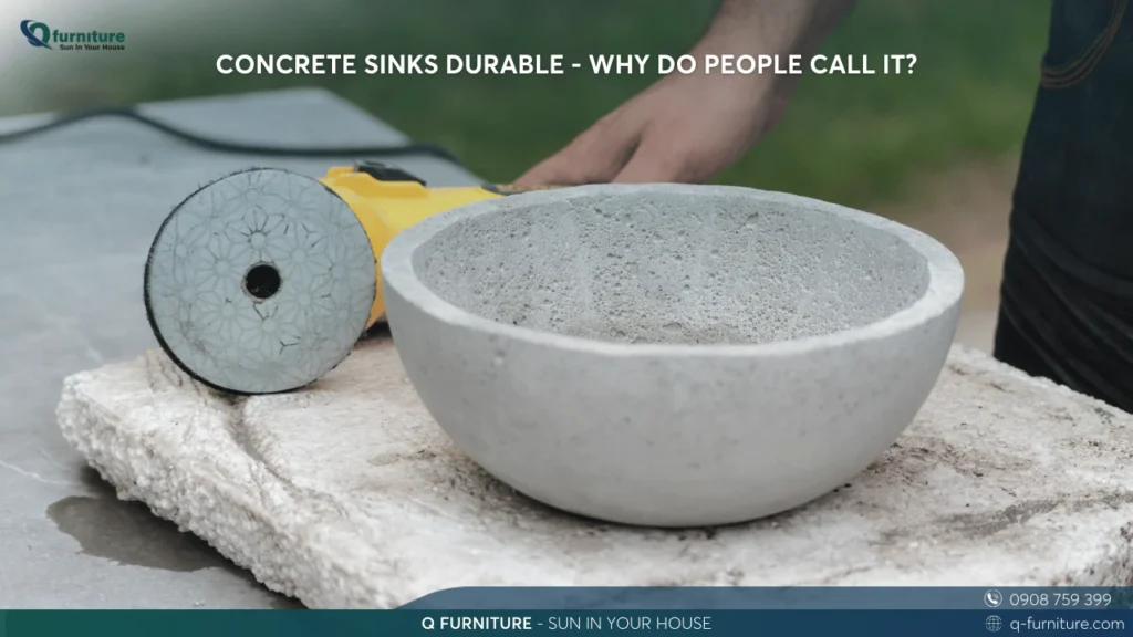 CONCRETE SINKS DURABLE - WHY DO PEOPLE CALL IT