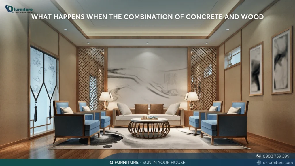 WHAT HAPPENS WHEN THE COMBINATION OF CONCRETE AND WOOD
