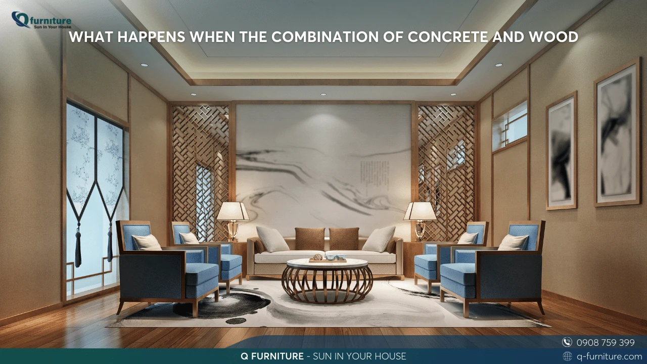 WHAT HAPPENS WHEN THE COMBINATION OF CONCRETE AND WOOD