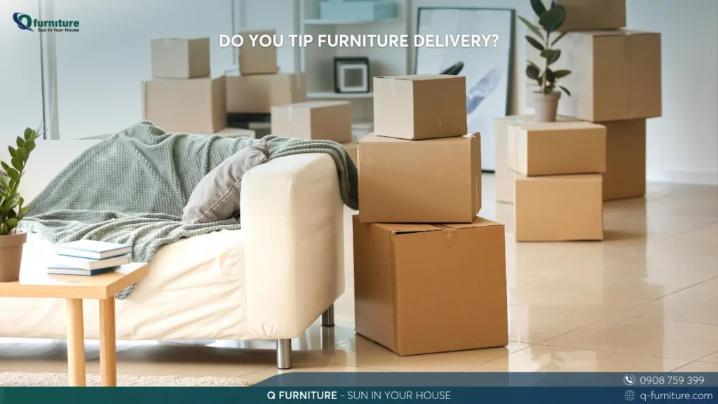 DO YOU TIP FURNITURE DELIVERY