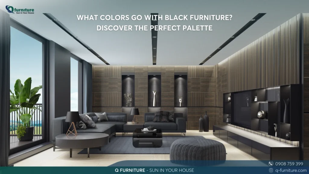 WHAT COLORS GO WITH BLACK FURNITURE DISCOVER THE PERFECT PALETTE