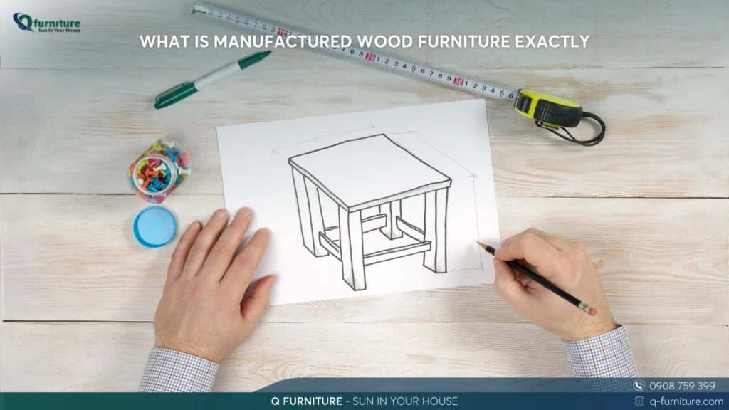 WHAT IS MANUFACTURED WOOD FURNITURE EXACTLY
