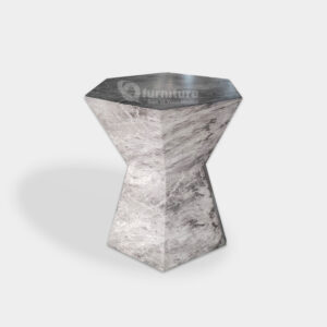 Concrete Accent Table - Side Table - Grey