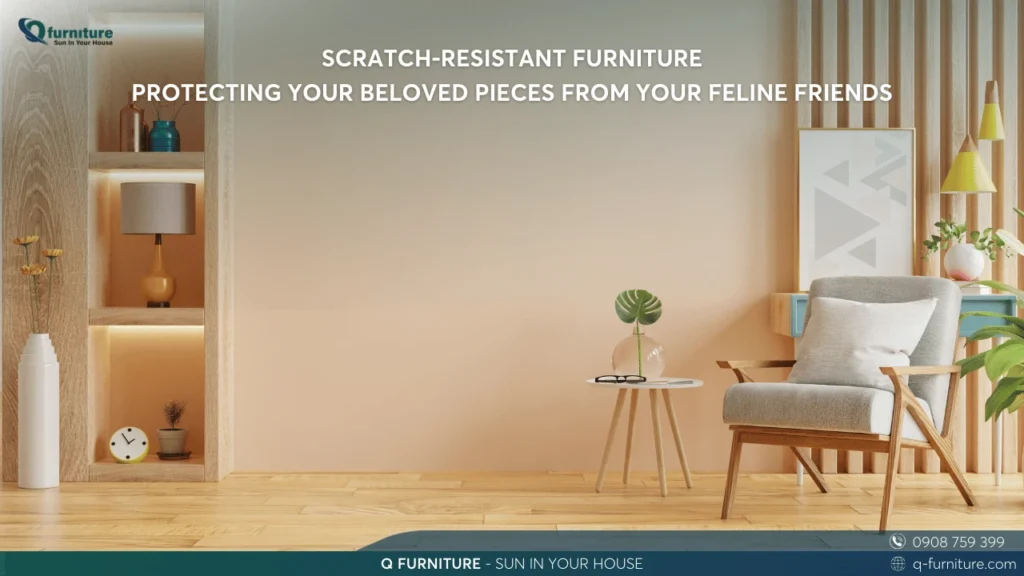 SCRATCH-RESISTANT FURNITURE - PROTECTING YOUR BELOVED PIECES FROM YOUR FELINE FRIENDS
