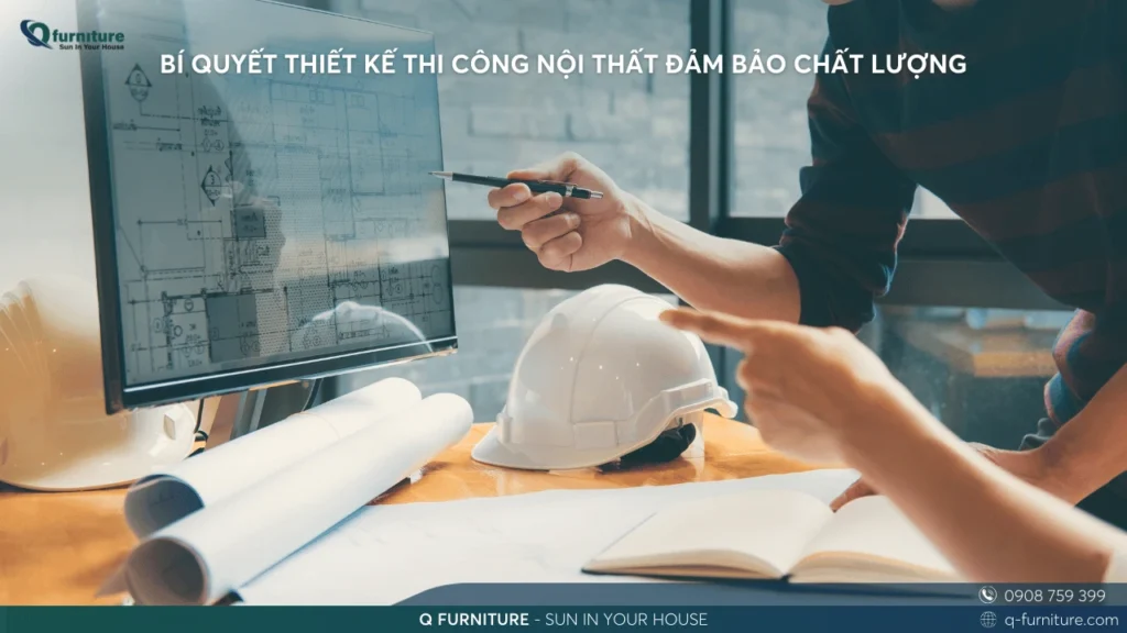 BÍ QUYẾT THIẾT KẾ THI CÔNG NỘI THẤT ĐẢM BẢO CHẤT LƯỢNG