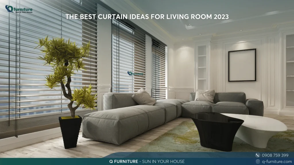 THE BEST CURTAIN IDEAS FOR LIVING ROOM 2023
