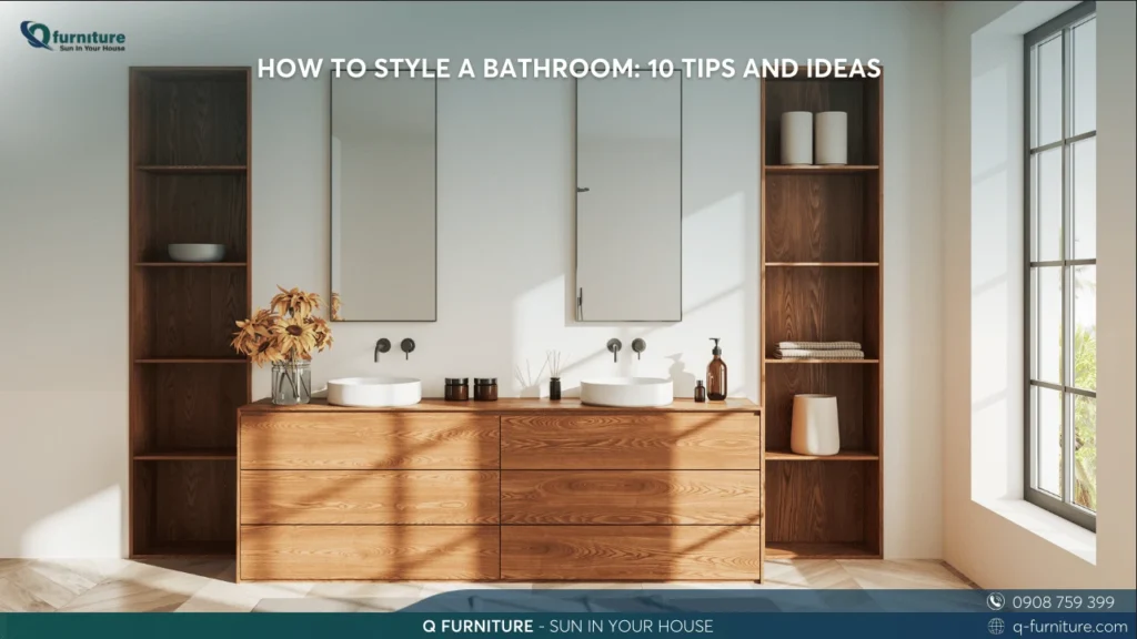 How to style a bathroom