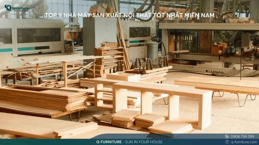 TOP 9 NHÀ MÁY SẢN XUẤT NỘI THẤT TỐT NHẤT MIỀN NAM