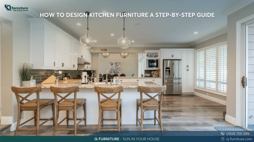 HOW TO DESIGN KITCHEN FURNITURE A STEP-BY-STEP GUIDE
