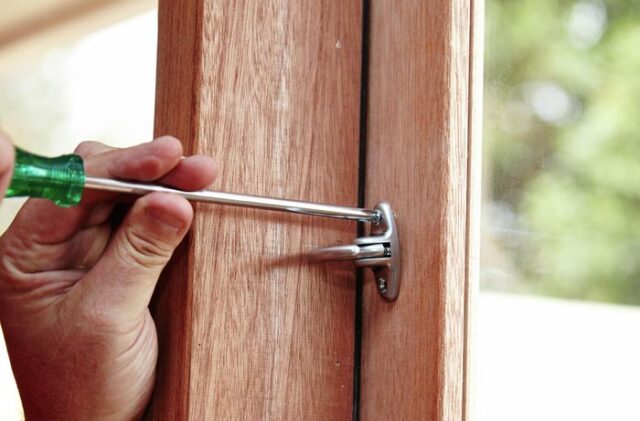 4. Install Hinges and Handles: