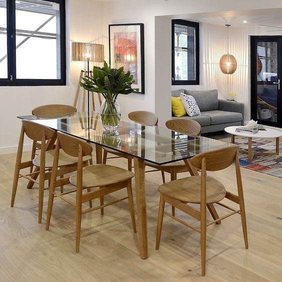 Glass and Metal Tables