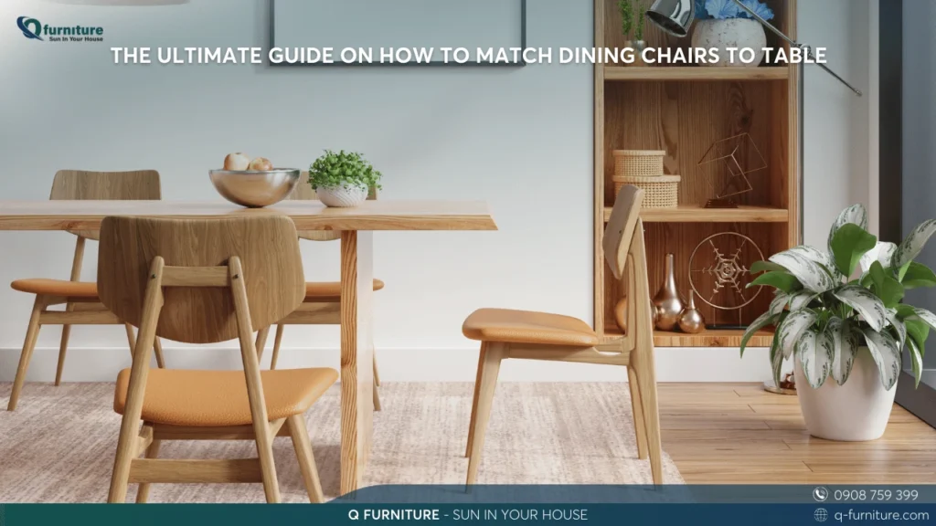 THE ULTIMATE GUIDE ON HOW TO MATCH DINING CHAIRS TO TABLE
