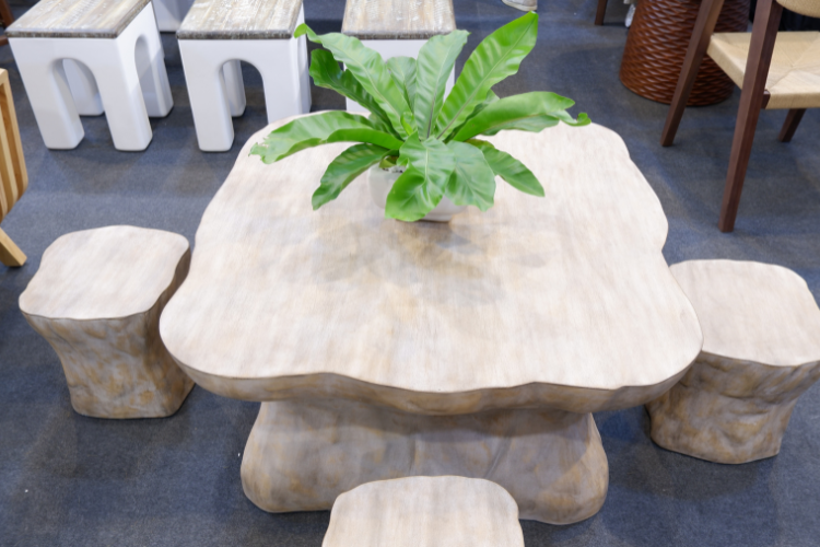 Outdoor Marble Effect Dining Table – Outdoor Concrete Furniture Outdoor Marble Effect Dining Table – Outdoor Concrete Furniture