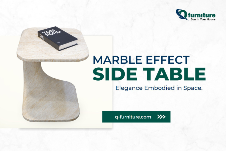 Marble Effect Side Table - Perfect Beauty for Every Space Marble Effect Side Table - Perfect Beauty for Every Space