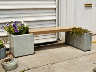 Image showcasing Concrete outdoor furniture