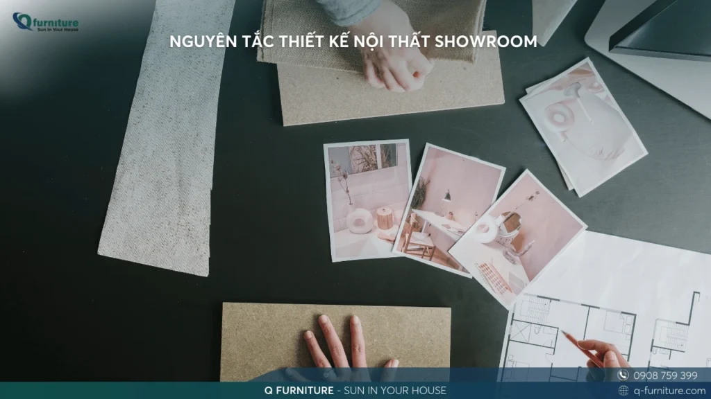 NGUYÊN TẮC THIẾT KẾ NỘI THẤT SHOWROOM
