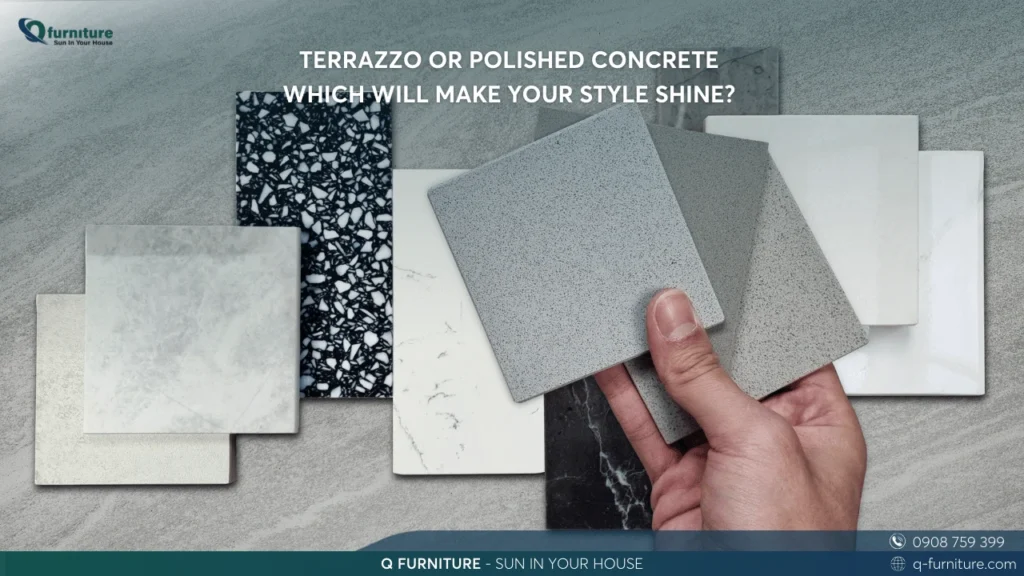 TERRAZZO OR POLISHED CONCRETE - WHICH WILL MAKE YOUR STYLE SHINE