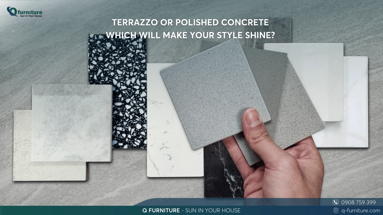TERRAZZO OR POLISHED CONCRETE - WHICH WILL MAKE YOUR STYLE SHINE