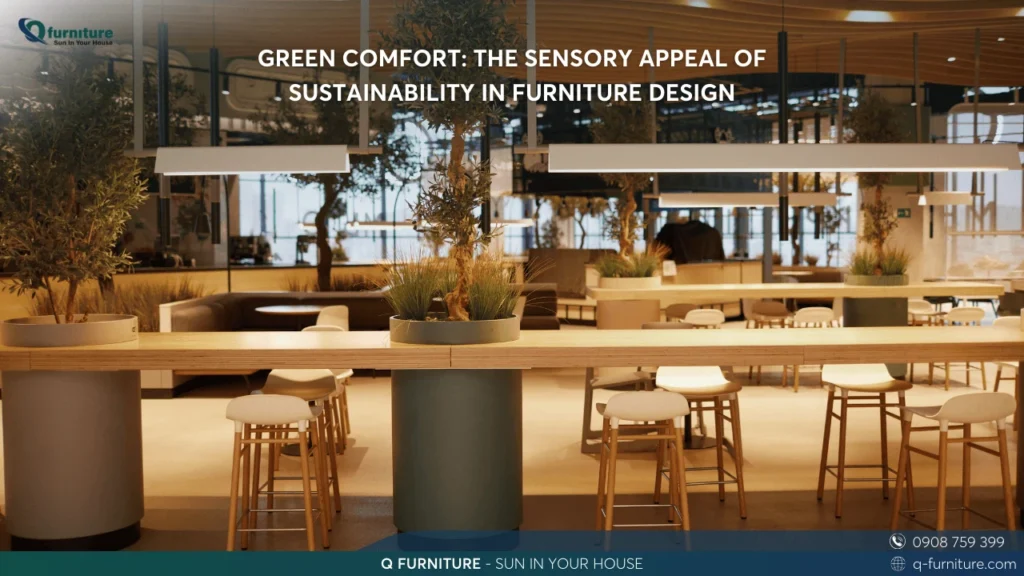 GREEN COMFORT THE SENSORY APPEAL OF SUSTAINABILITY IN FURNITURE DESIGN