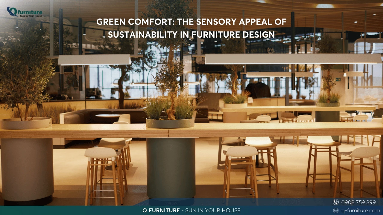 GREEN COMFORT THE SENSORY APPEAL OF SUSTAINABILITY IN FURNITURE DESIGN