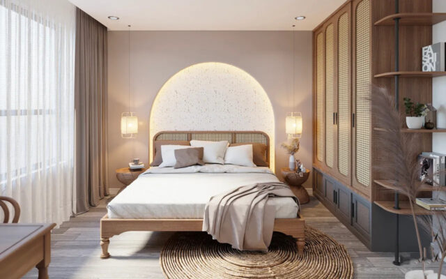 Phong Cách Nội Thất Wabi Sabi Trong Phòng Ngủ