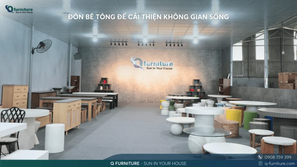 ĐÔN BÊ TÔNG ĐỂ CẢI THIỆN KHÔNG GIAN SỐNG