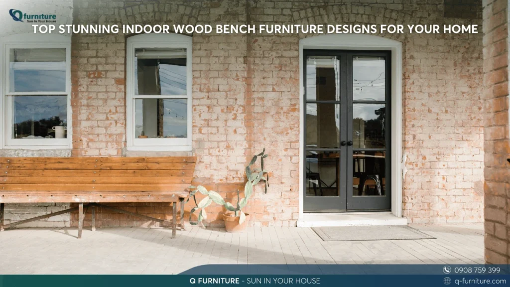 Top Stunning Indoor Wood Bench Furniture Designs for Your Home