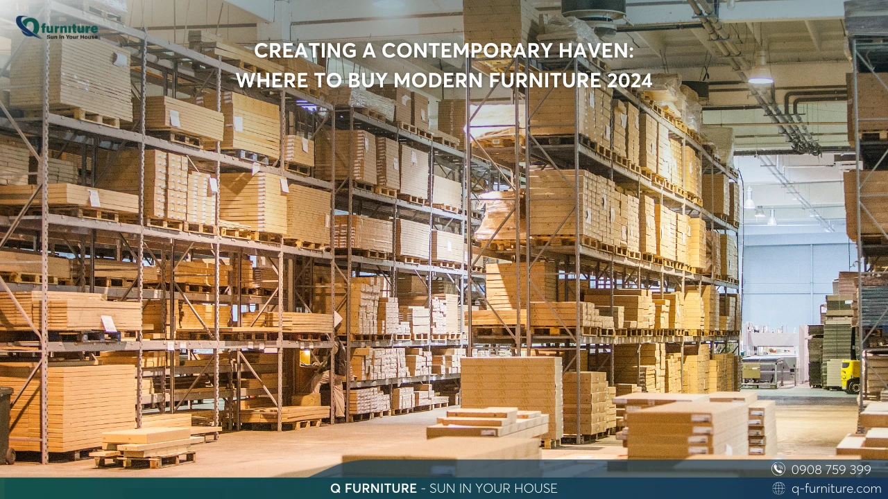 CREATING A CONTEMPORARY HAVEN WHERE TO BUY MODERN FURNITURE 2024