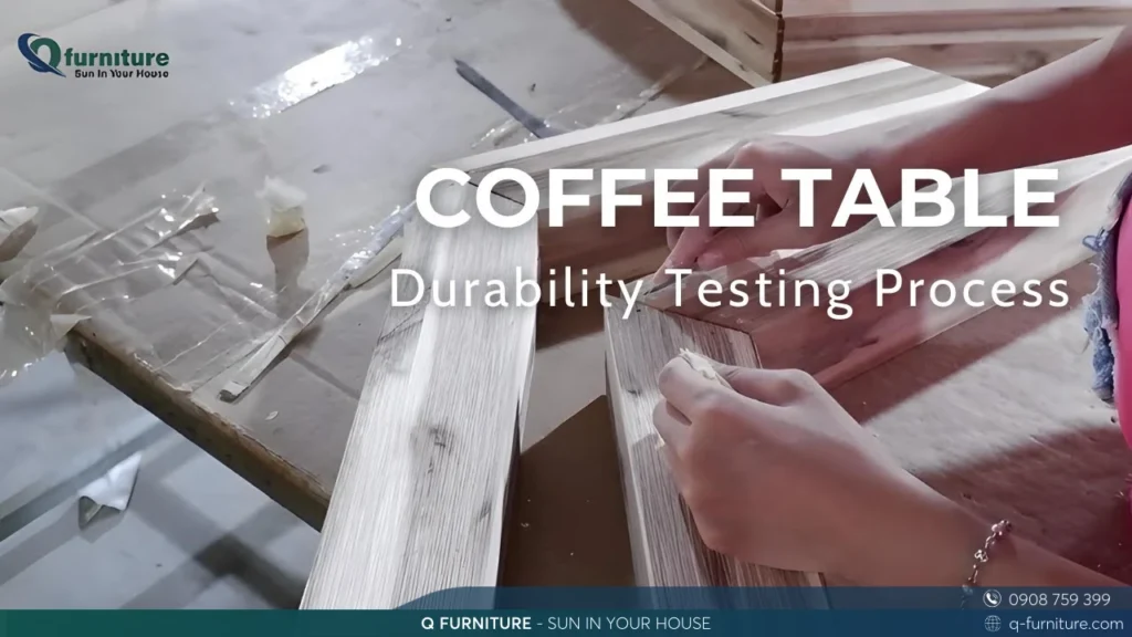 Durability Unleashed Coffee Table Load Test