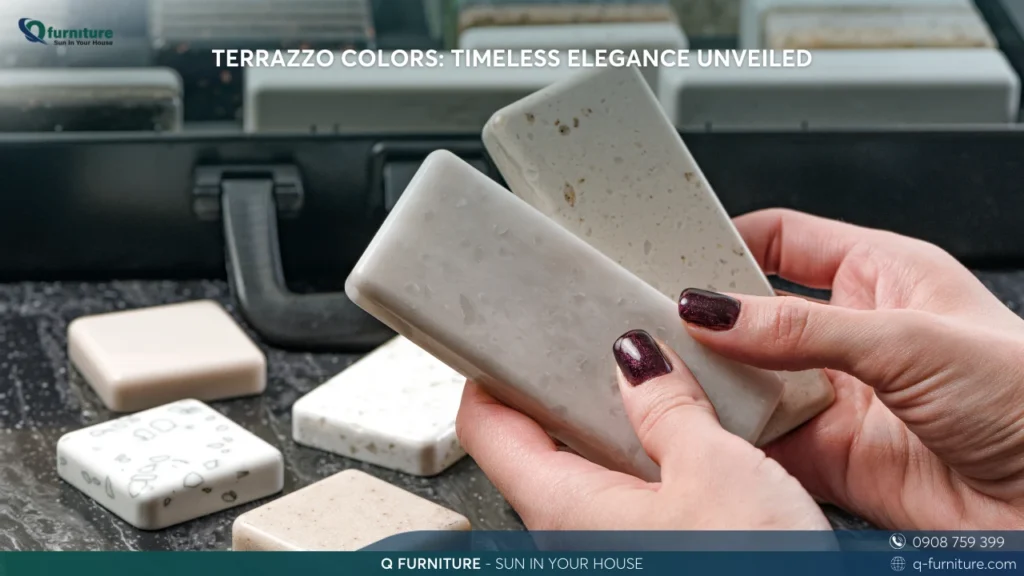 TERRAZZO COLORS TIMELESS ELEGANCE UNVEILED