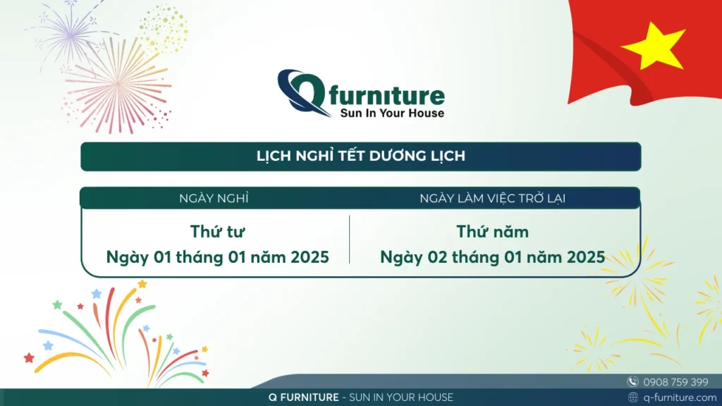 lịch nghỉ tết dương lịch