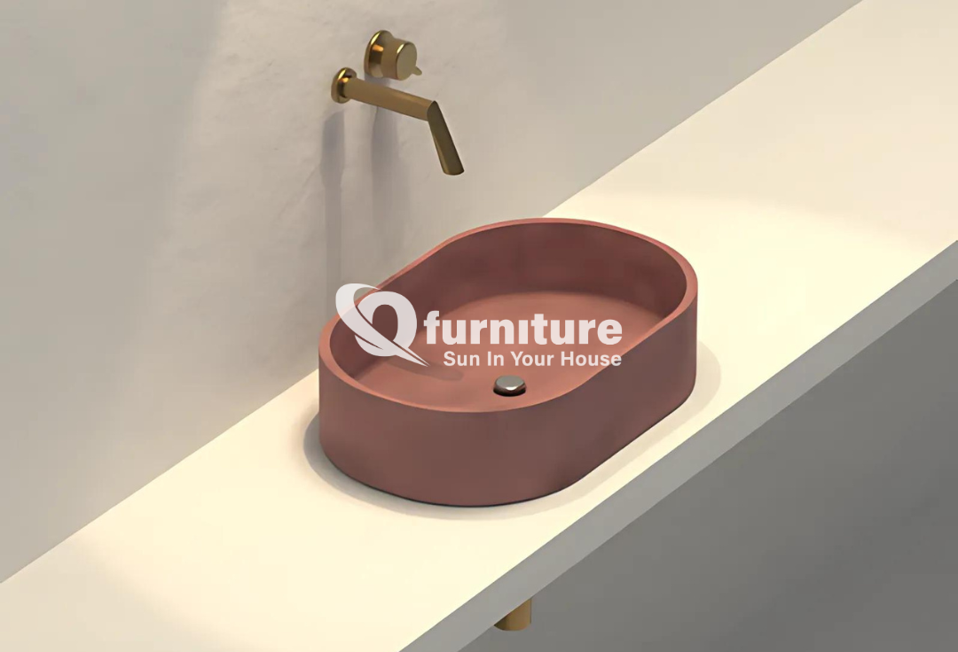 Q-Furniture Vietnam concrete furniture factory export production