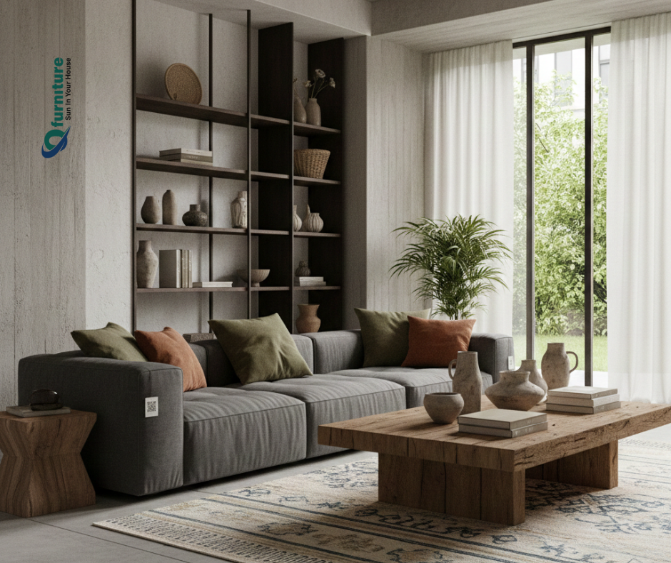 Interior Design Forecast 2026: Bold Neutrals, Earthy Tones and Concrete Accents Dominate