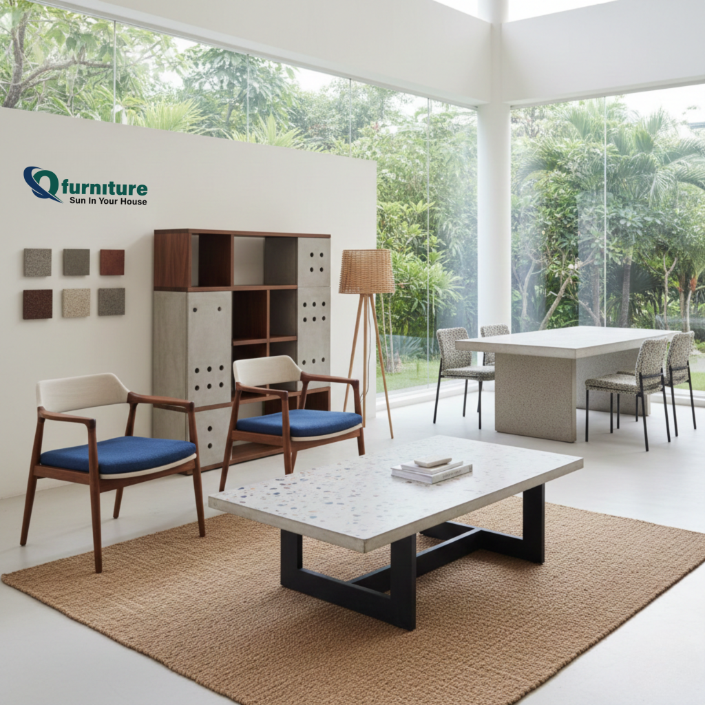 Image result for The Rise of Eco-Friendly Furniture: Concrete, Recycled Materials ...