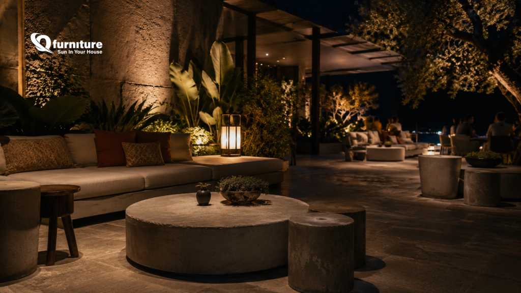 Q-Furniture How The New Geography Of Luxury Is Reshaping Hospitality And Outdoor Furniture Design_1 - Concrete Furniture Vietnam Factory